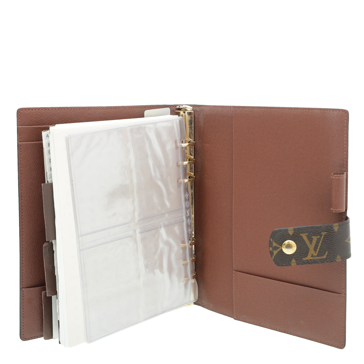 Louis Vuitton Monogram Ring Large Cover Agenda-Louis Vuitton-THE CLOSET