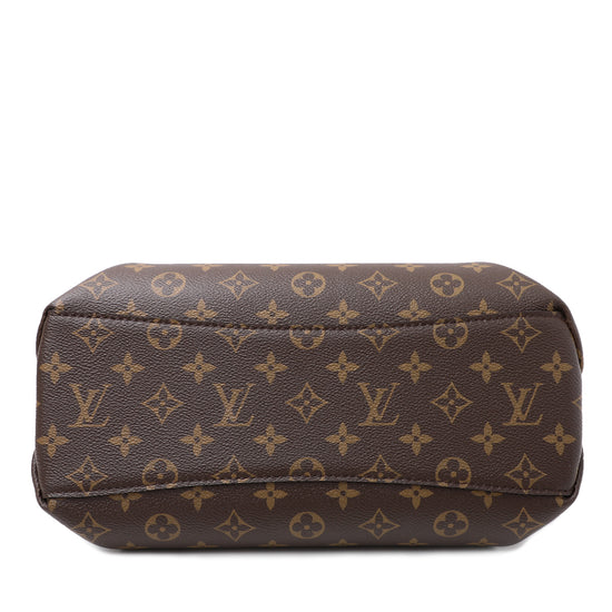 Louis Vuitton Rivoli Bag PM Monogram Brown in Coated Canvas with