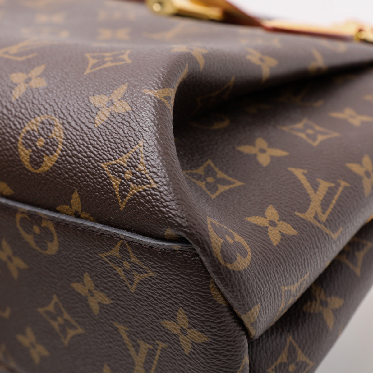 Rivoli cloth handbag Louis Vuitton Beige in Cloth - 26779701