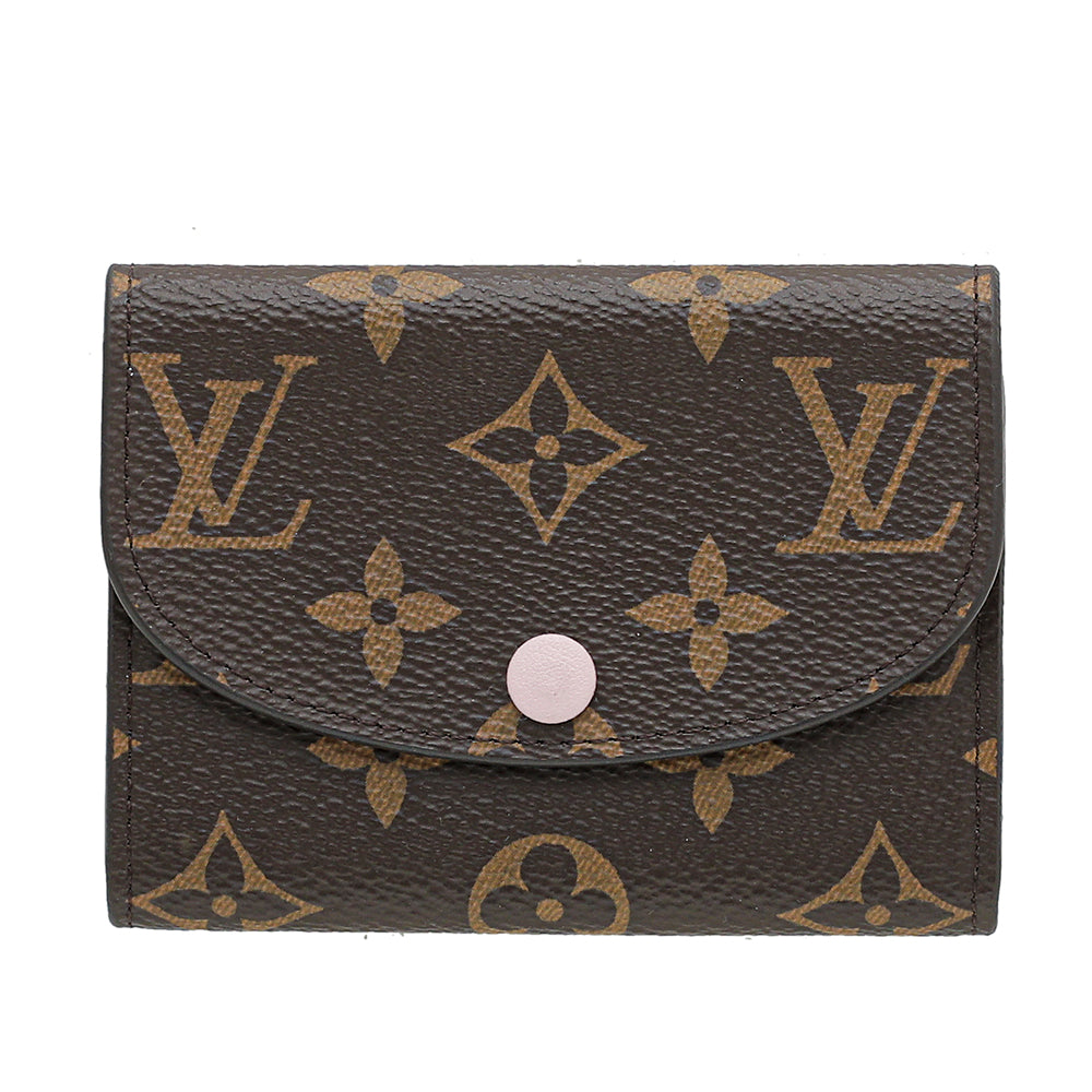 Louis Vuitton Bicolor Rosalie Coin Purse W- AKI Initials-Louis Vuitton-THE CLOSET