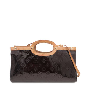Louis Vuitton Amarante Monogram Vernis Roxbury Drive Bag