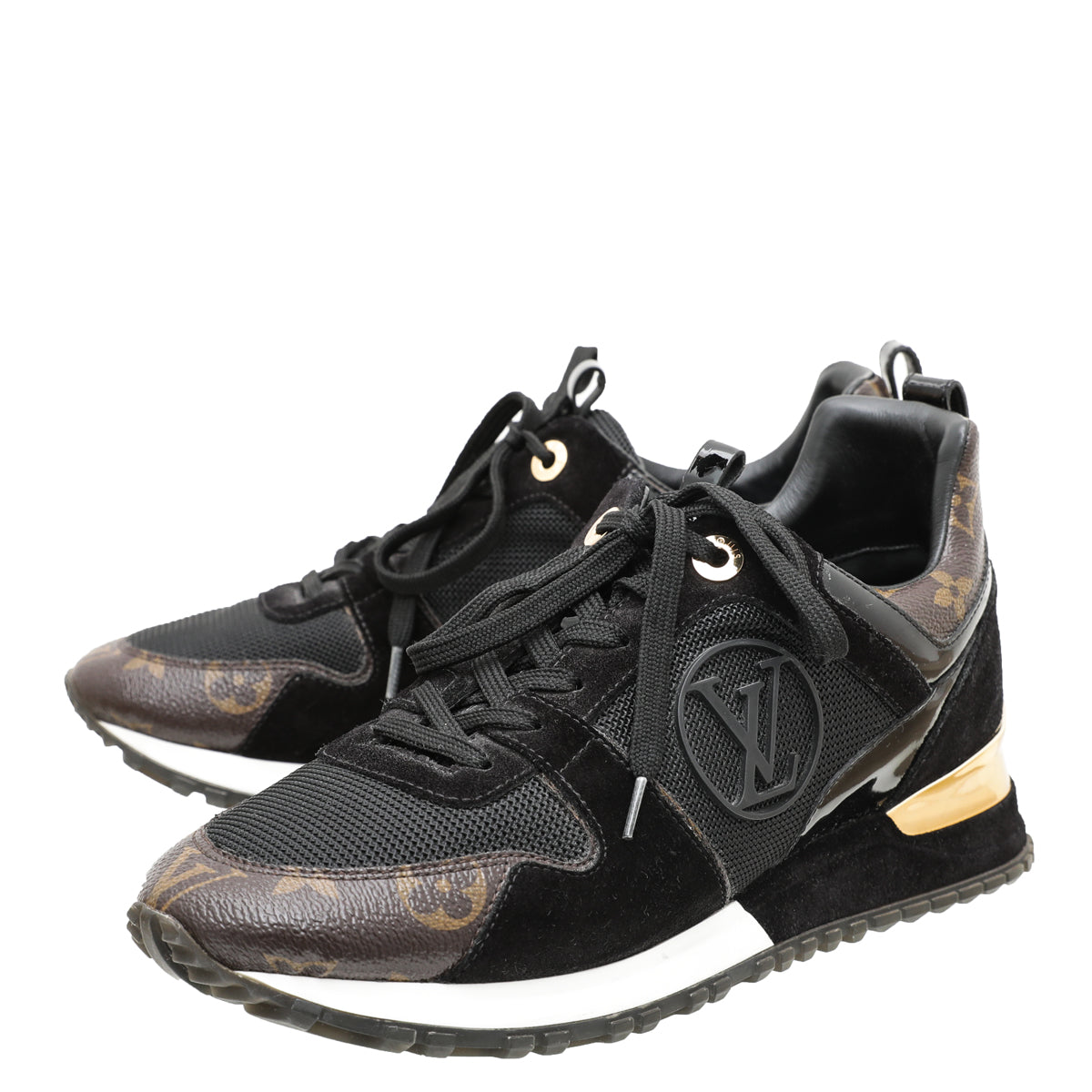 Louis Vuitton Tricolor Run Away Trainer Sneakers 38-Louis Vuitton-THE CLOSET