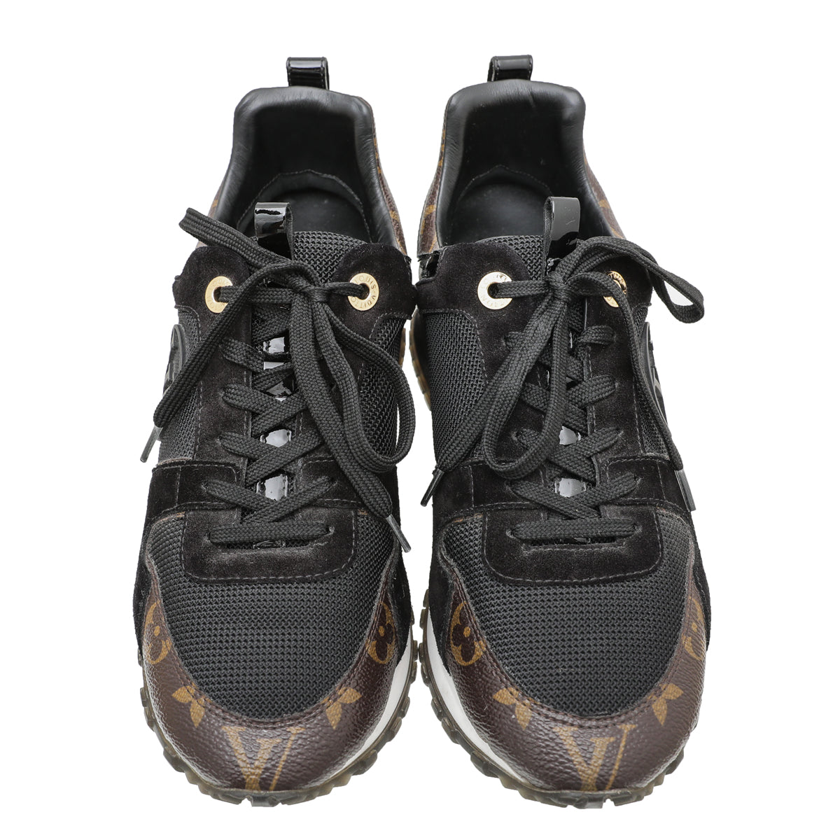 Louis Vuitton Tricolor Run Away Trainer Sneakers 38-Louis Vuitton-THE CLOSET