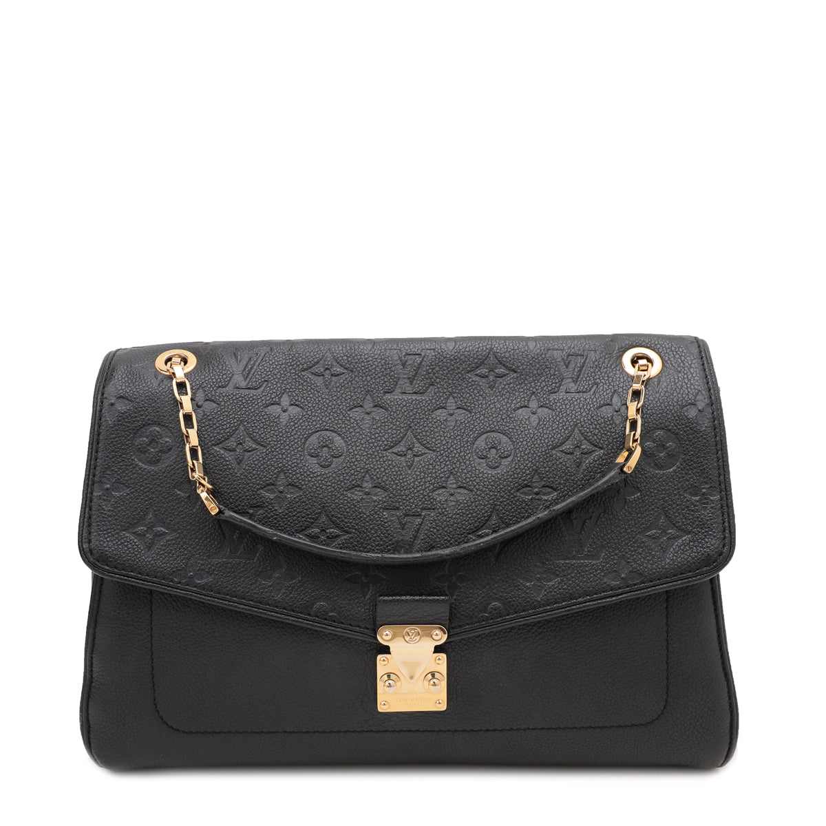Louis Vuitton Noir Saint Germain MM Bag-Louis Vuitton-THE CLOSET