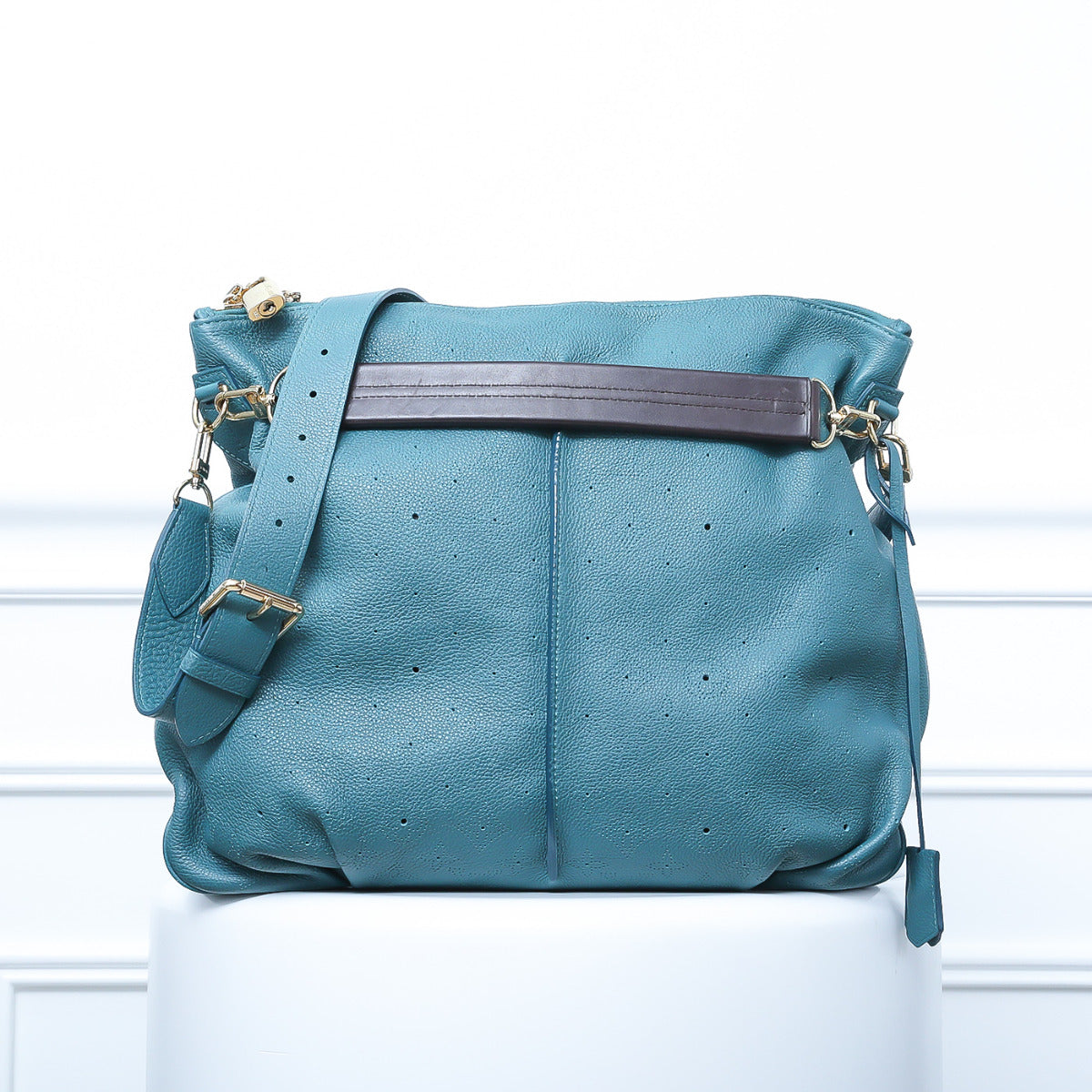 Louis Vuitton Selena Monogram Mahina Leather-Louis Vuitton-THE CLOSET