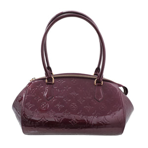 Louis Vuitton Rouge Fauviste Monogram Vernis Sherwood PM Bag