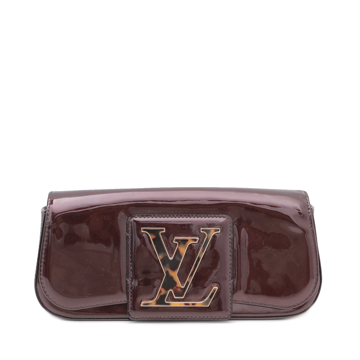 Louis Vuitton Amarante Patent Leather Sobe Clutch