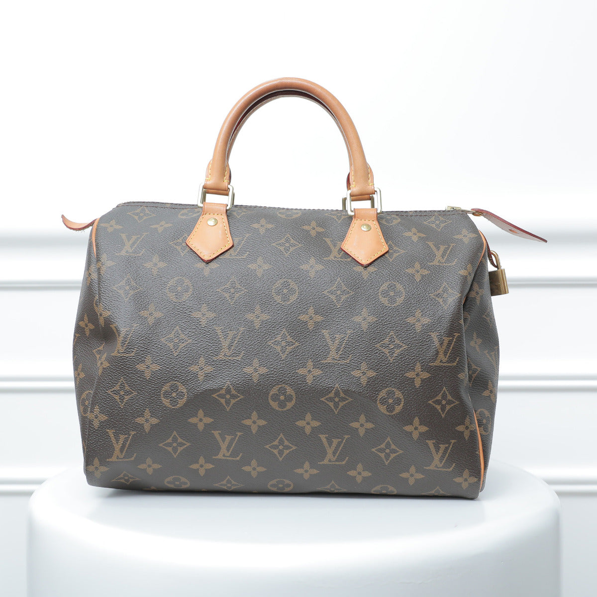 Louis Vuitton Brown Monogram Speedy 30-Louis Vuitton-THE CLOSET