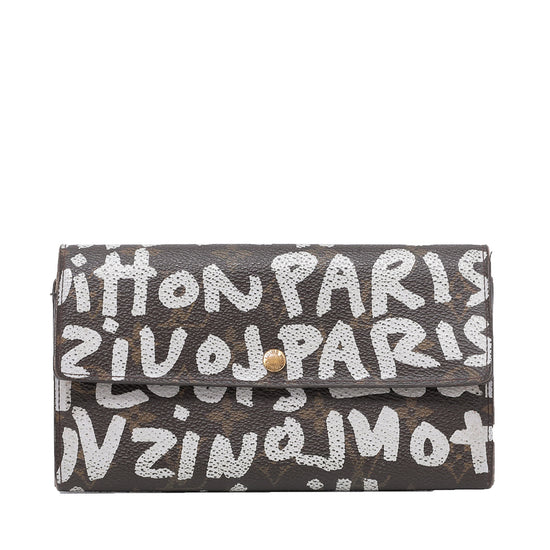 Louis Vuitton Brown Stephen Sprouse Graffiti Wallet