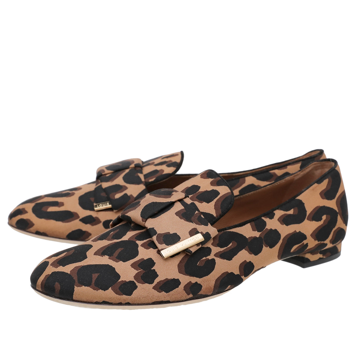 Louis Vuitton Leopard Print Stephen Sprouse Loafers 38.5-Louis Vuitton-THE CLOSET