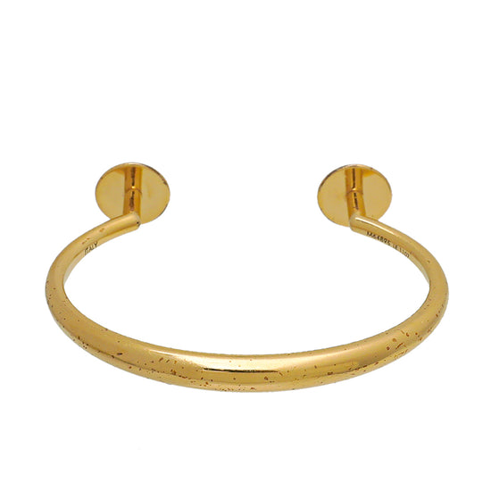 Louis Vuitton Gold Studdy Cuff Bracelet