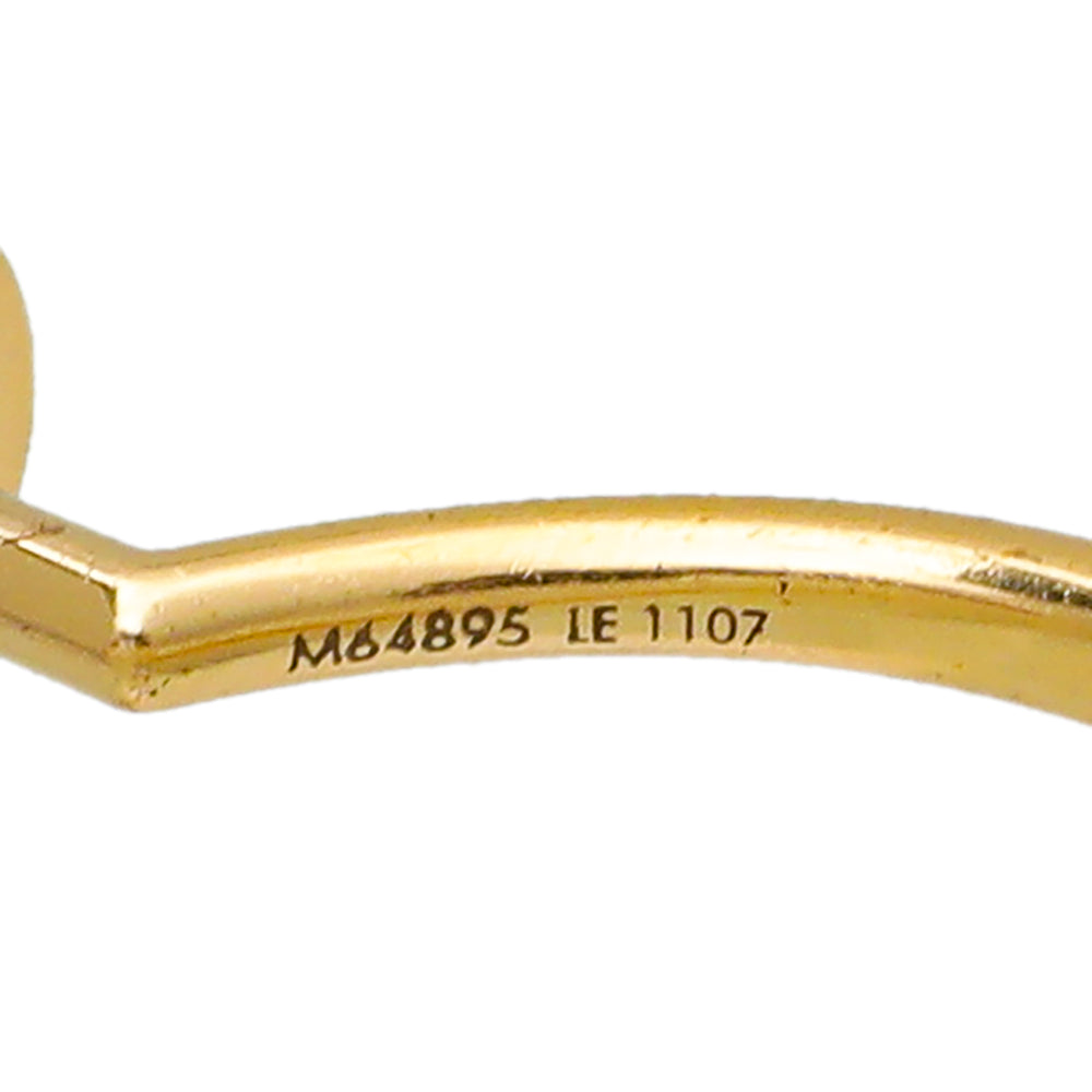 Louis Vuitton Gold Studdy Cuff Bracelet-Louis Vuitton-THE CLOSET