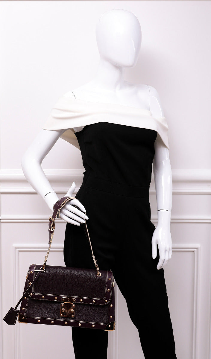 Louis Vuitton Suhali L'Ingénieux Prune Leather ref.47701 - Joli Closet