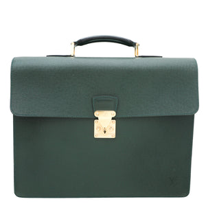 حقيبة Louis Vuitton Olive Green Taiga Robusto Compartments
