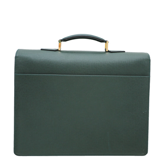 lv taiga leather robusto compartments brifcase green vil27760 2 550x