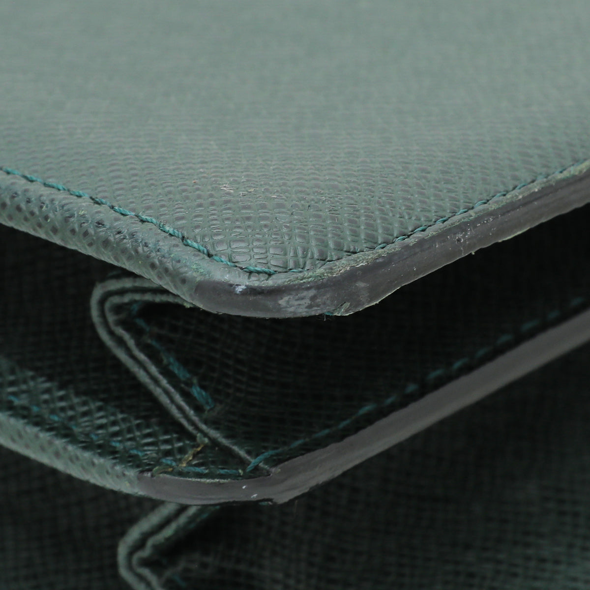 Louis Vuitton Olive Green Taiga Robusto Compartments Briefcase-Louis Vuitton-THE CLOSET