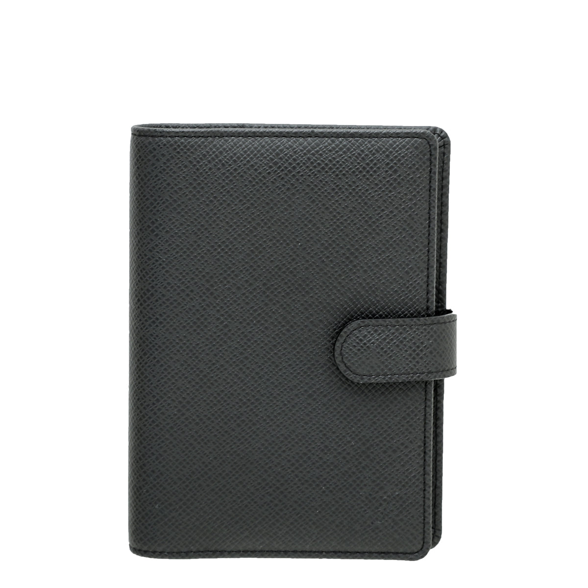 Louis Vuitton Black Taiga Small Ring Agenda Cover-Louis Vuitton-THE CLOSET