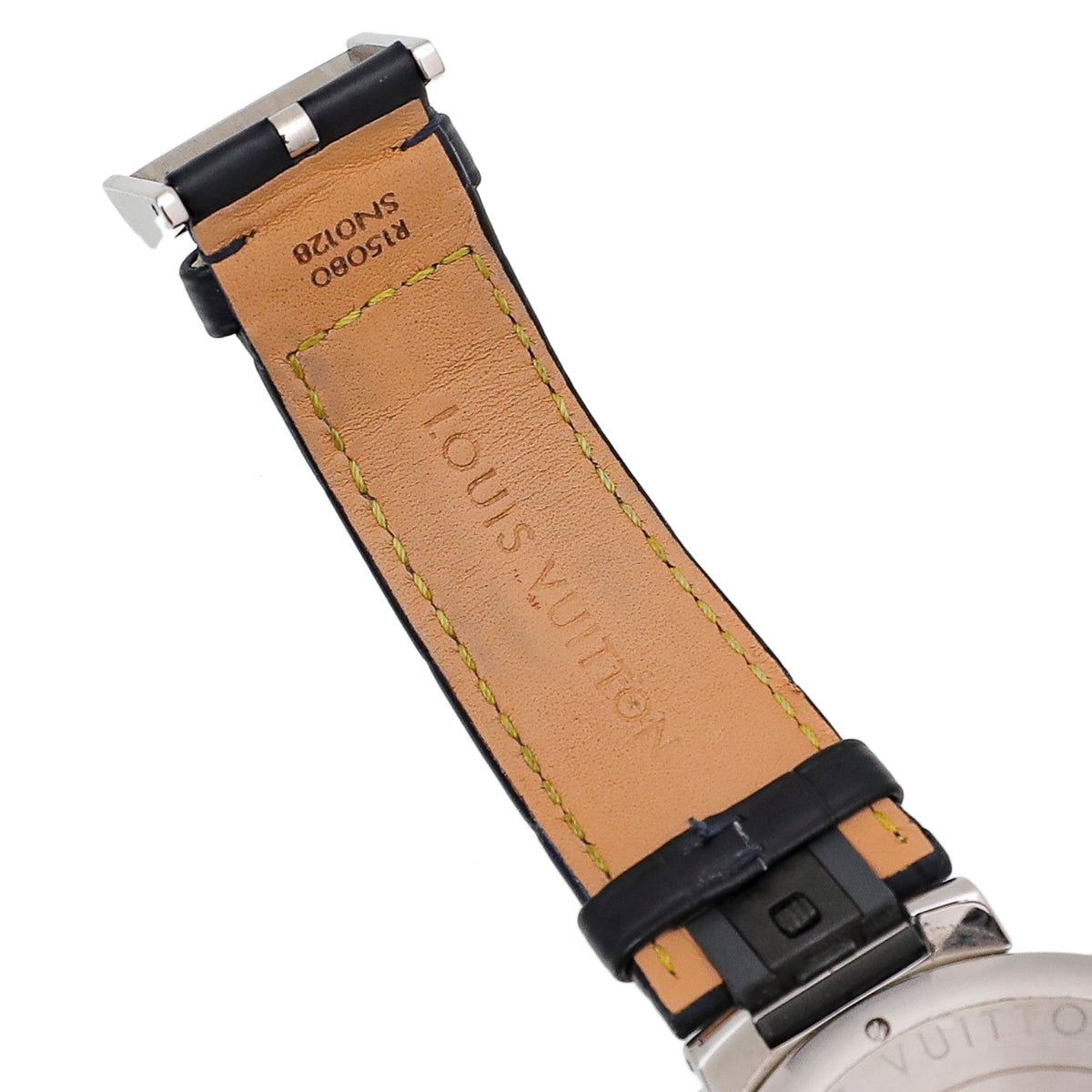 Louis Vuitton Cobalt Tambour Damier Cobalt Chronograph Watch-Louis Vuitton-THE CLOSET