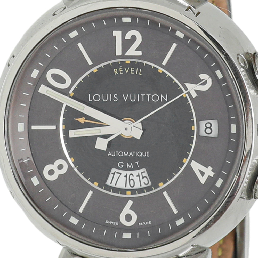 Louis Vuitton - Tambour GMT with Brown Dial and Dark Brown Leather Ban –  Every Watch Has a Story