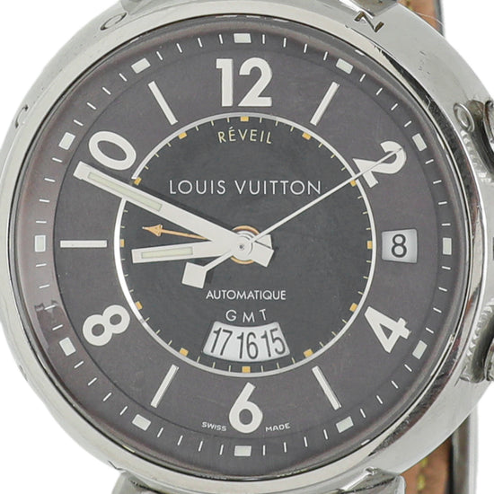 Louis Vuitton ST.ST Brown Tambour Reveil GMT Alarm 42mm Watch