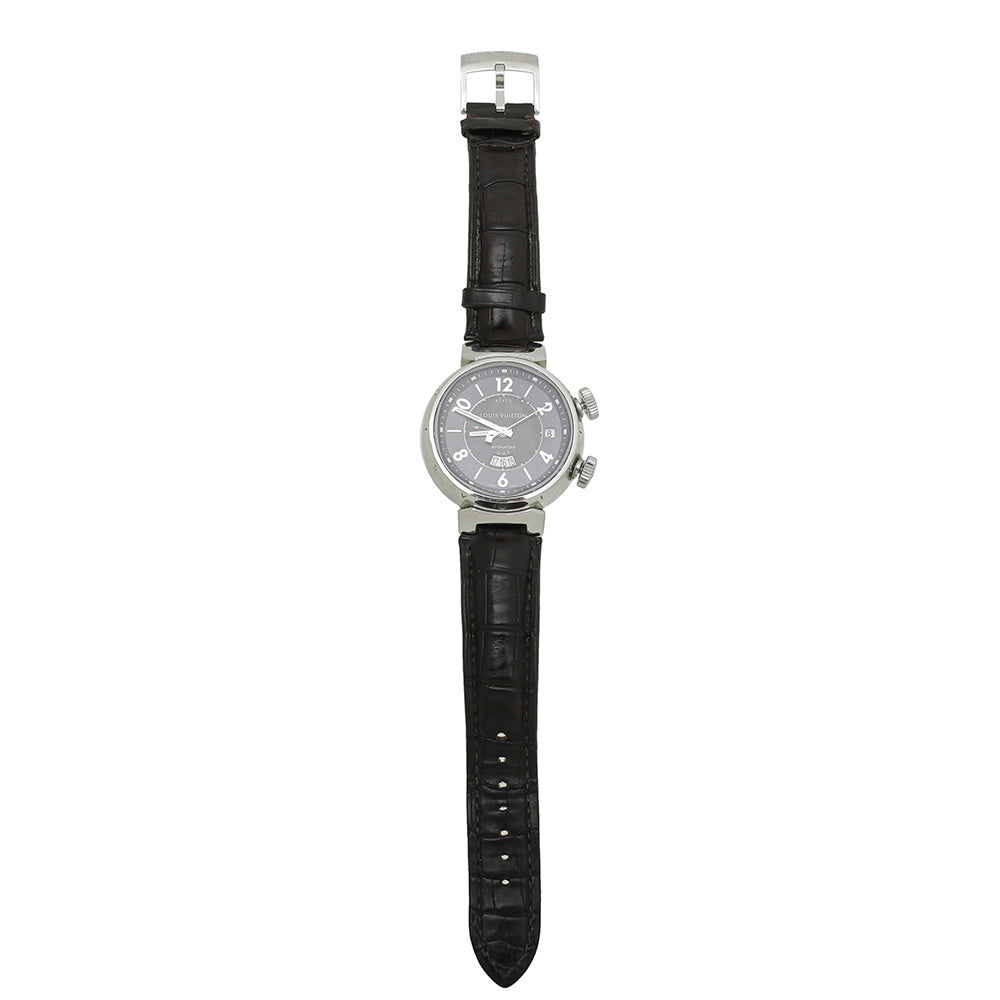 Louis Vuitton ST.ST Brown Tambour Reveil GMT Alarm 42mm Watch