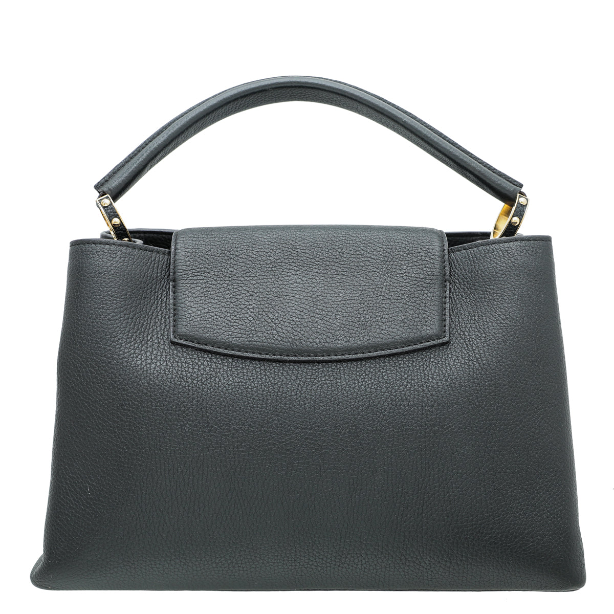Louis Vuitton Black Taurillon Capucines MM Bag-Louis Vuitton-THE CLOSET