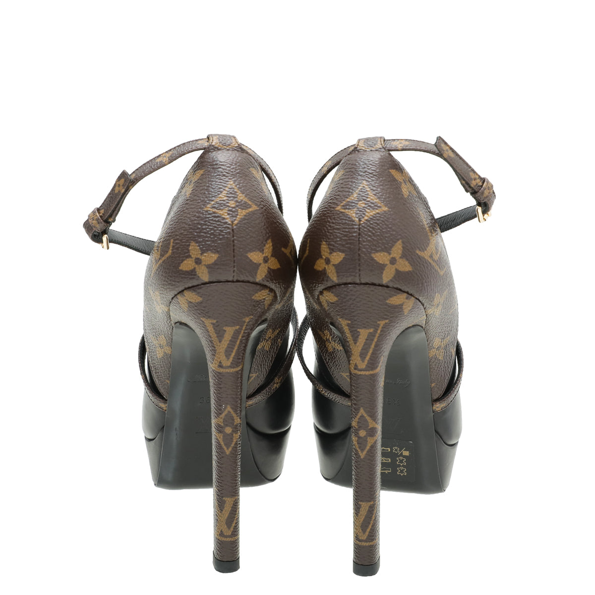 Louis Vuitton Monogram Black Temptation Pump 38.5-Louis Vuitton-THE CLOSET