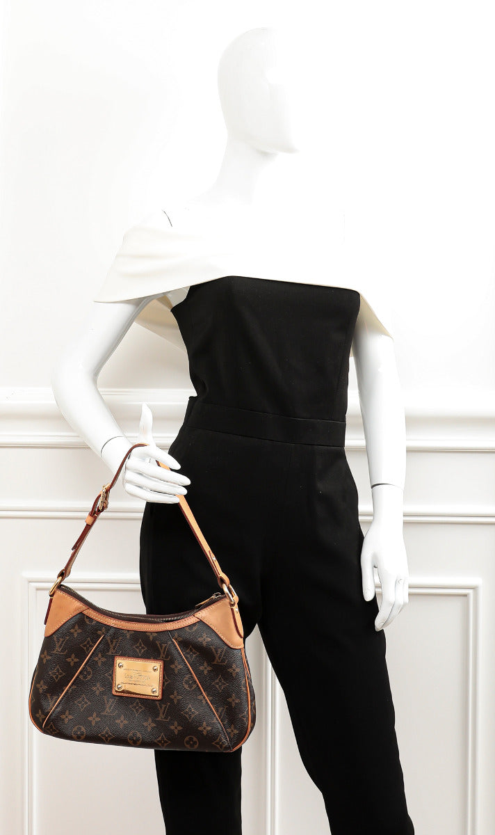 Louis Vuitton Brown Monogram Thames Hobo Bag – The Closet