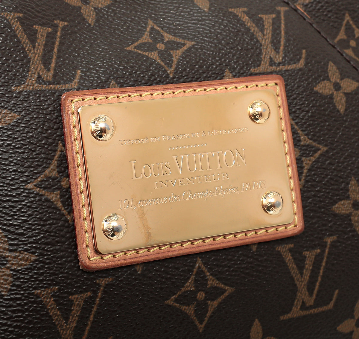 Louis Vuitton Brown Monogram Thames Hobo Bag-Louis Vuitton-THE CLOSET