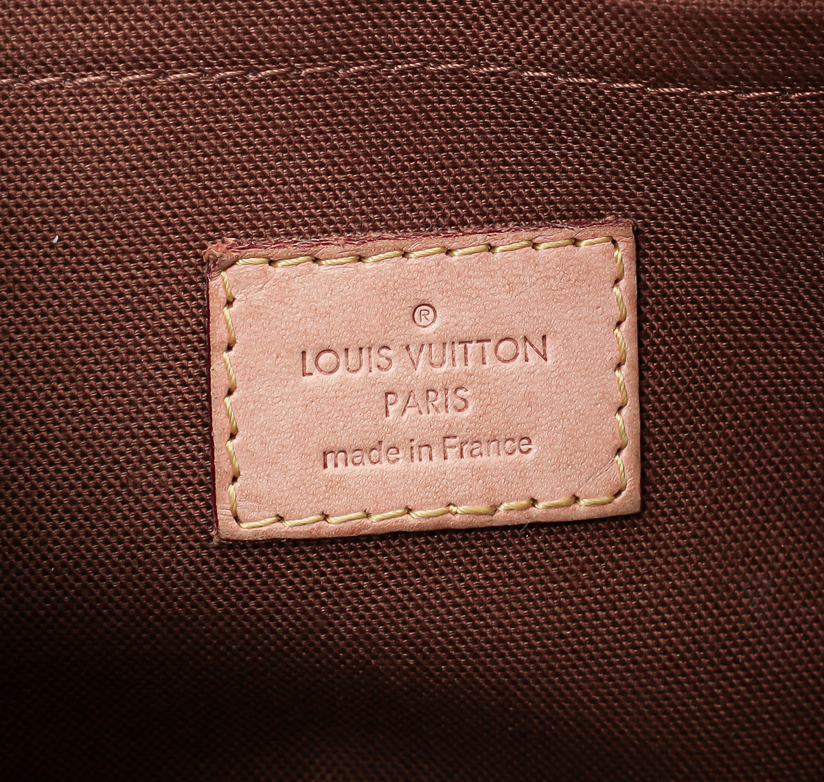 Louis Vuitton Brown Monogram Thames Hobo Bag