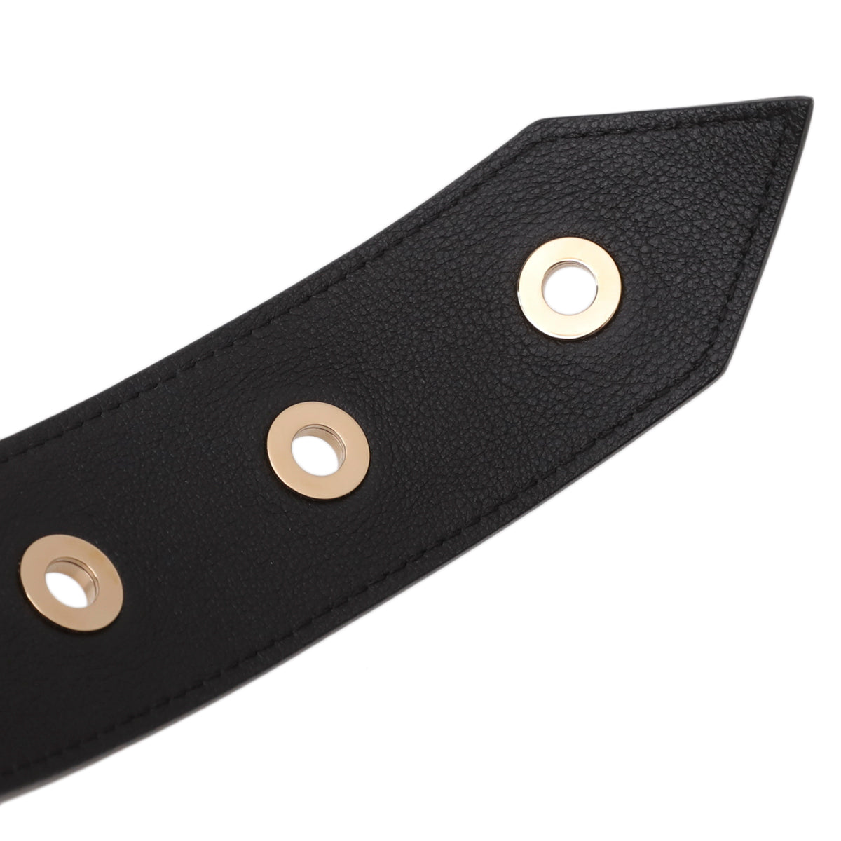 Louis Vuitton Black Tie The Knot Eyelets Belt 32-Louis Vuitton-THE CLOSET