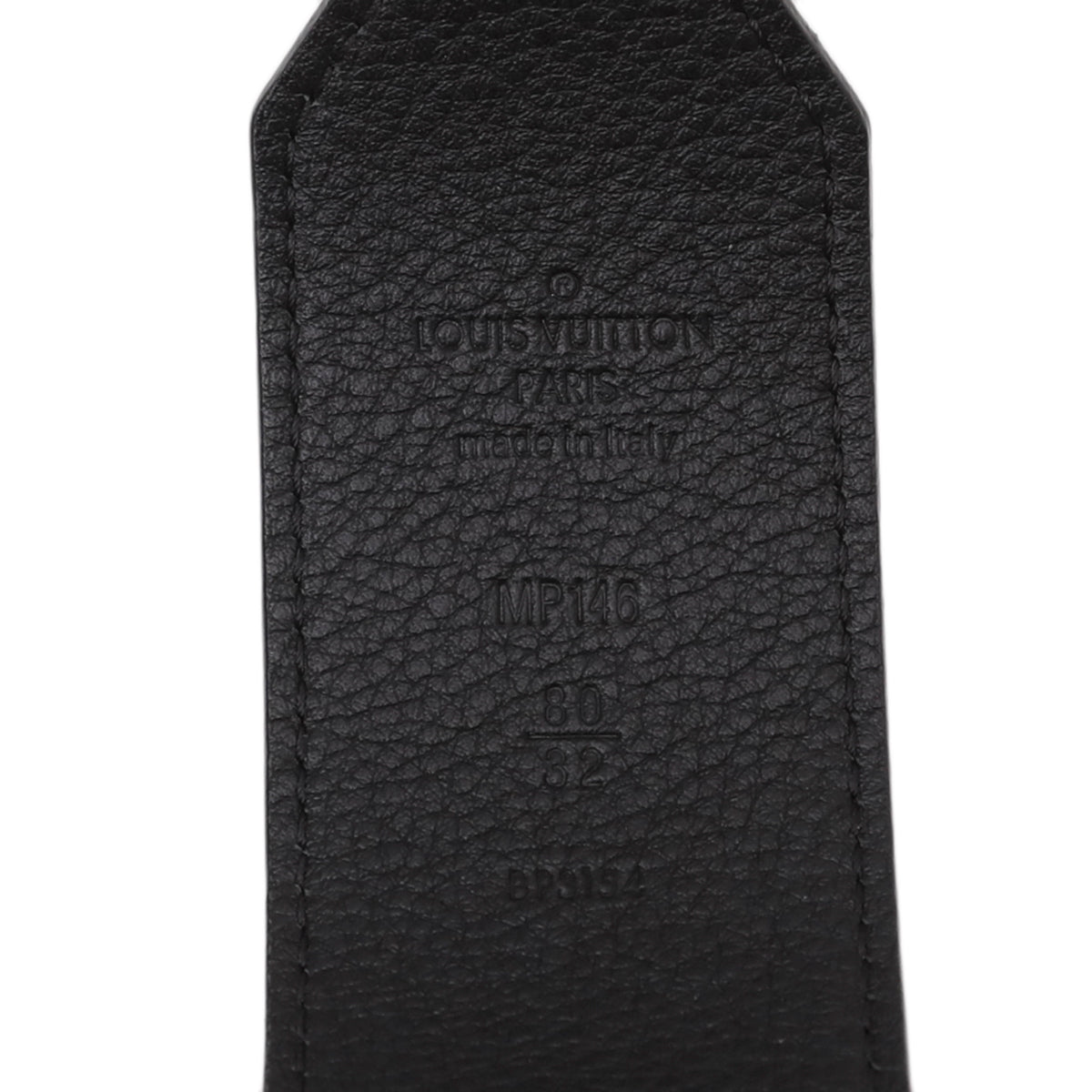 Louis Vuitton Black Tie The Knot Eyelets Belt 32-Louis Vuitton-THE CLOSET