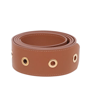 Louis Vuitton Tan Tie The Knot Eyelets Belt 32