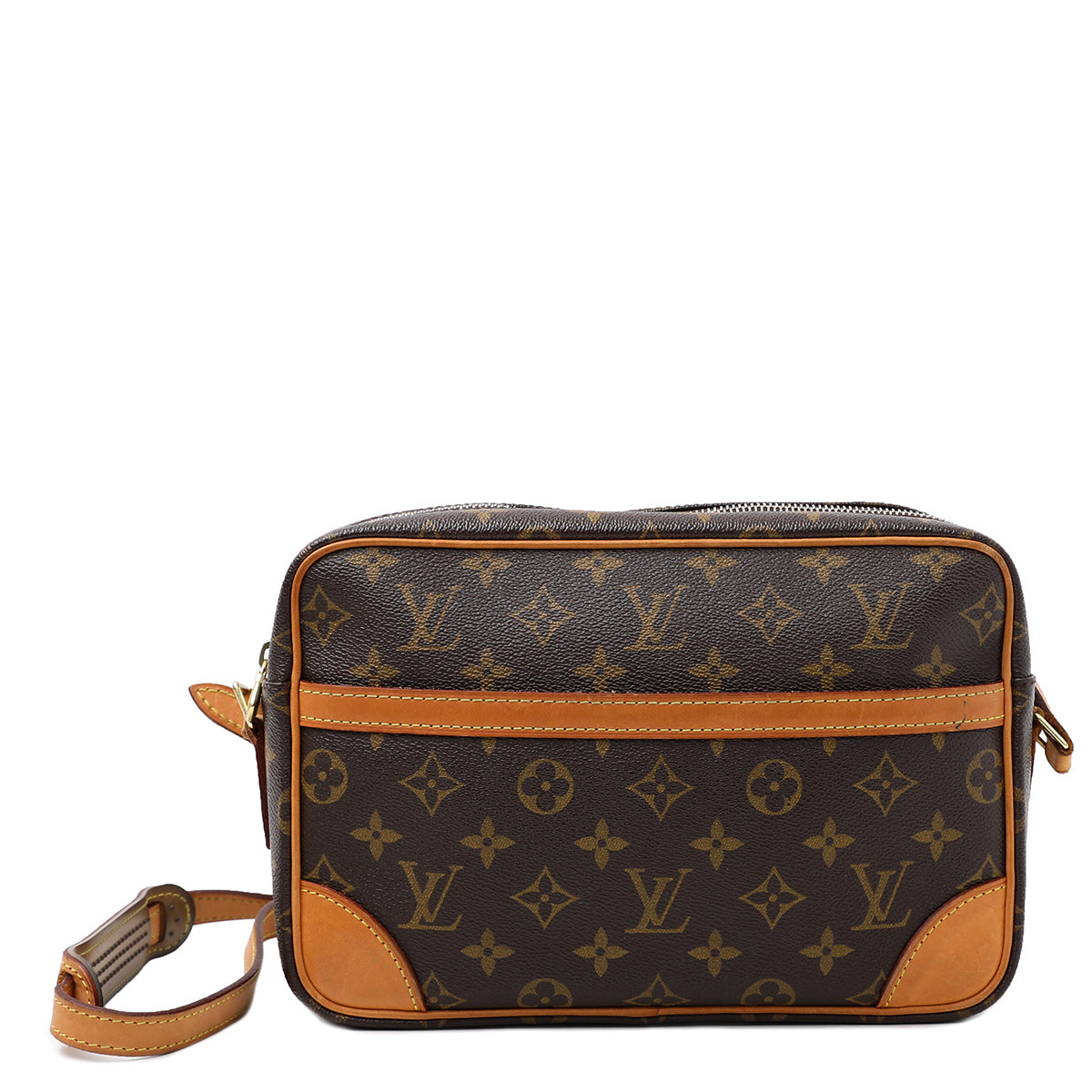 Louis Vuitton Brown Trocadero 27 Crossbody Bag