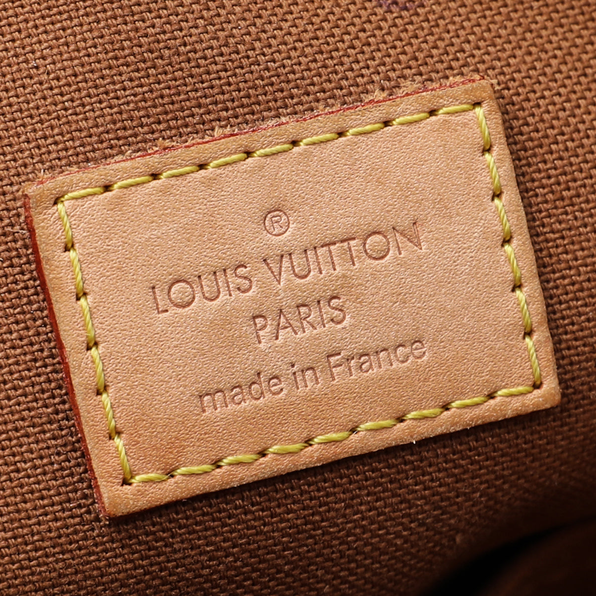 Louis Vuitton Brown Trotteur Beaubourg Bag