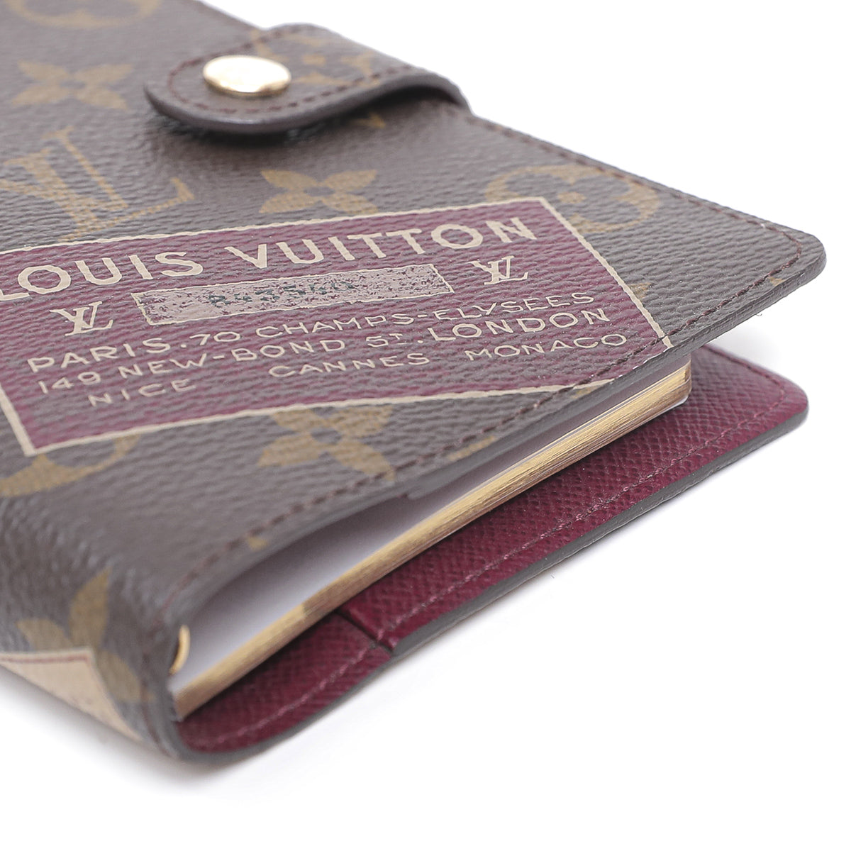 Louis Vuitton Small Ring Agenda Cover Monogram PM, Luxury, Bags