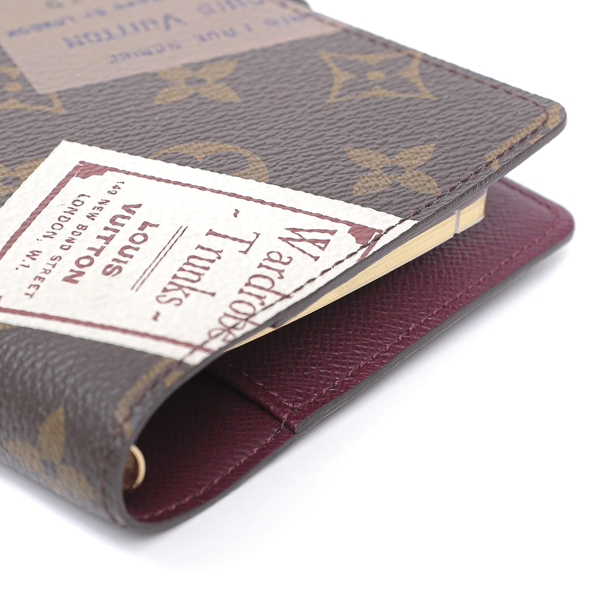 Louis Vuitton Brown Trunks and Bags Agenda Cover Small-Louis Vuitton-THE CLOSET