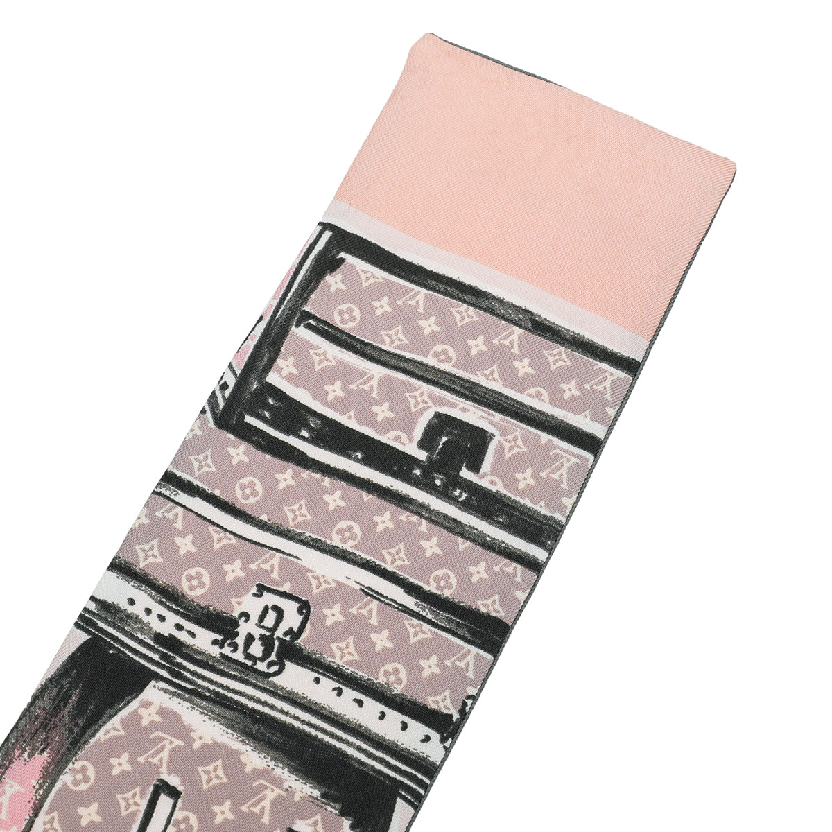 Louis Vuitton Rose Poudre Trunks Print Bandeau – THE CLOSET