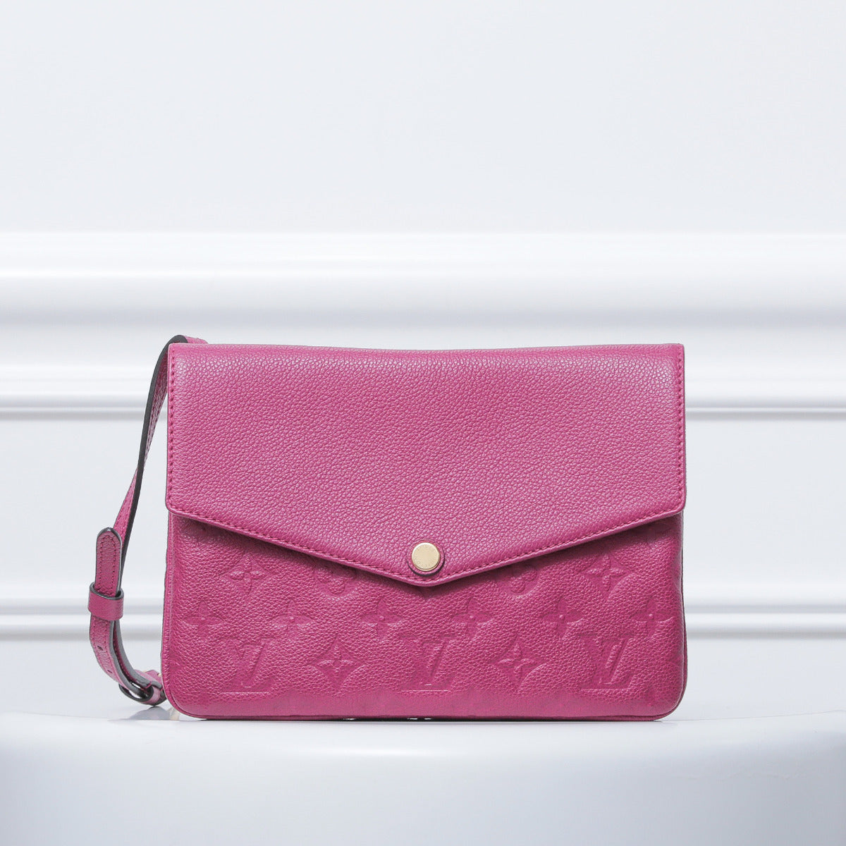 Louis Vuitton Fuchsia Pink Twice Crossbody Bag