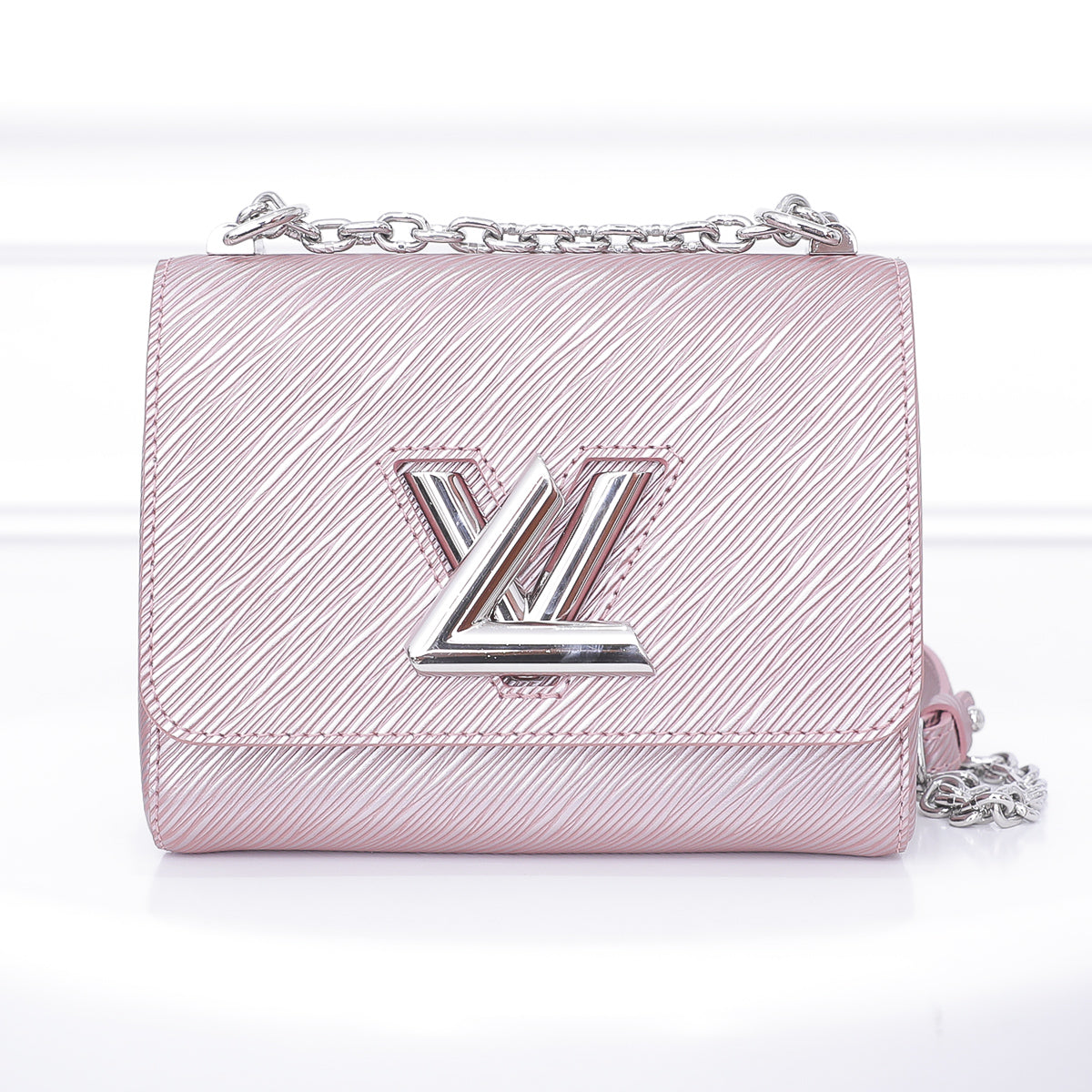 Authentic Louis Vuitton LV Rose Ballerine Pink Twist Wallet On