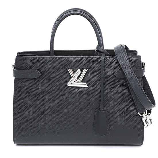 Louis Vuitton Noir Twist Tote Bag