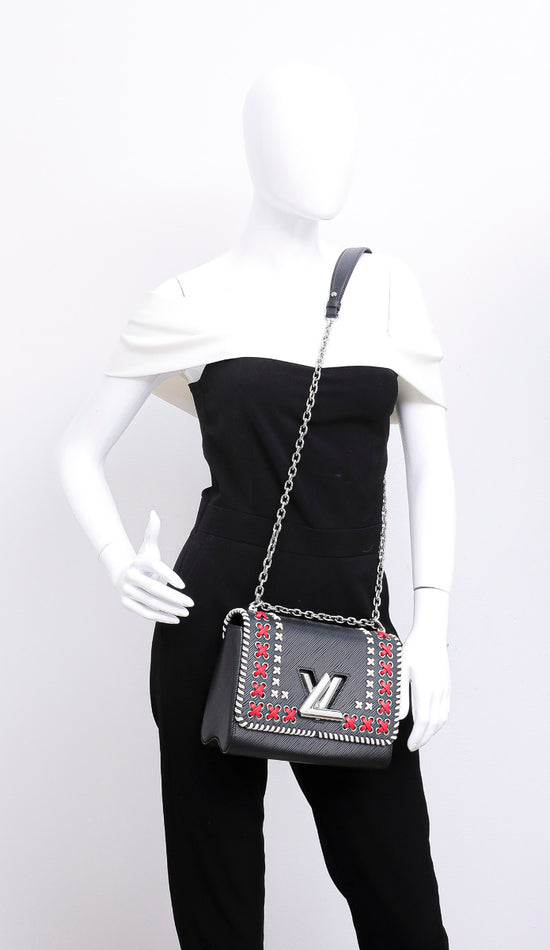 Louis Vuitton Multicolor Studded Monogram Canvas Epi Leather Twist Chain  Clutch Louis Vuitton | The Luxury Closet