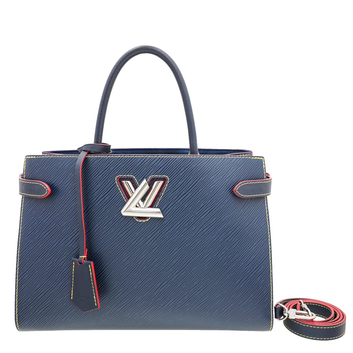 Louis Vuitton Bicolor Twist Tote Bag-Louis Vuitton-THE CLOSET