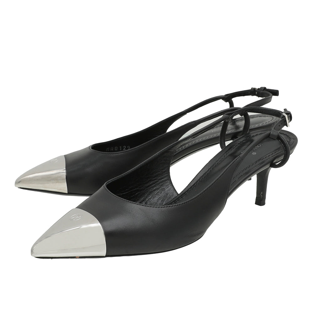 Louis Vuitton Bicolor Urban Twist Slingback 37-Louis Vuitton-THE CLOSET