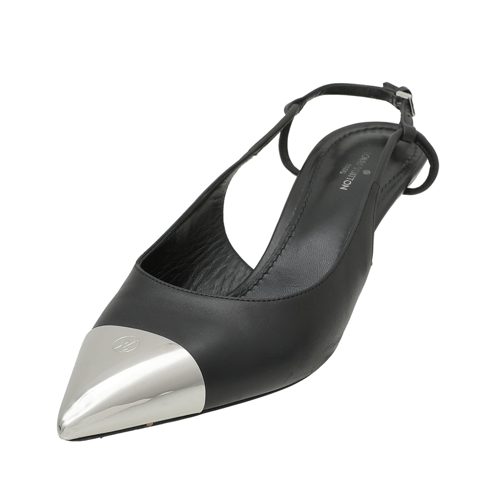 Louis Vuitton Bicolor Urban Twist Slingback 37-Louis Vuitton-THE CLOSET