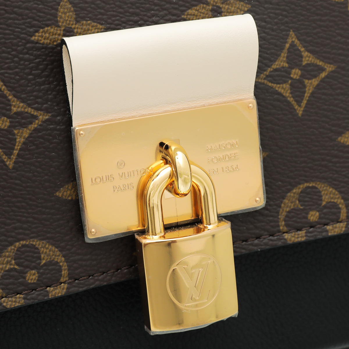 Louis Vuitton Noir Monogram Vaugirard Bag-Louis Vuitton-THE CLOSET