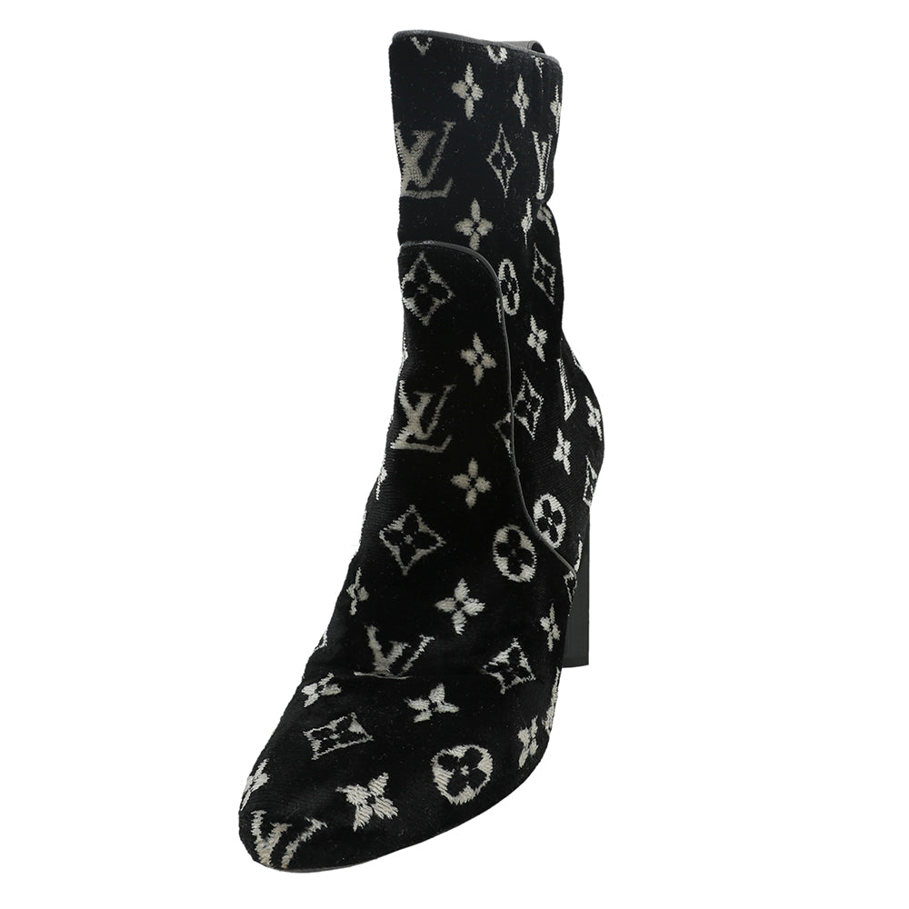 Louis Vuitton Velvet Sock Boots It 39 | 9