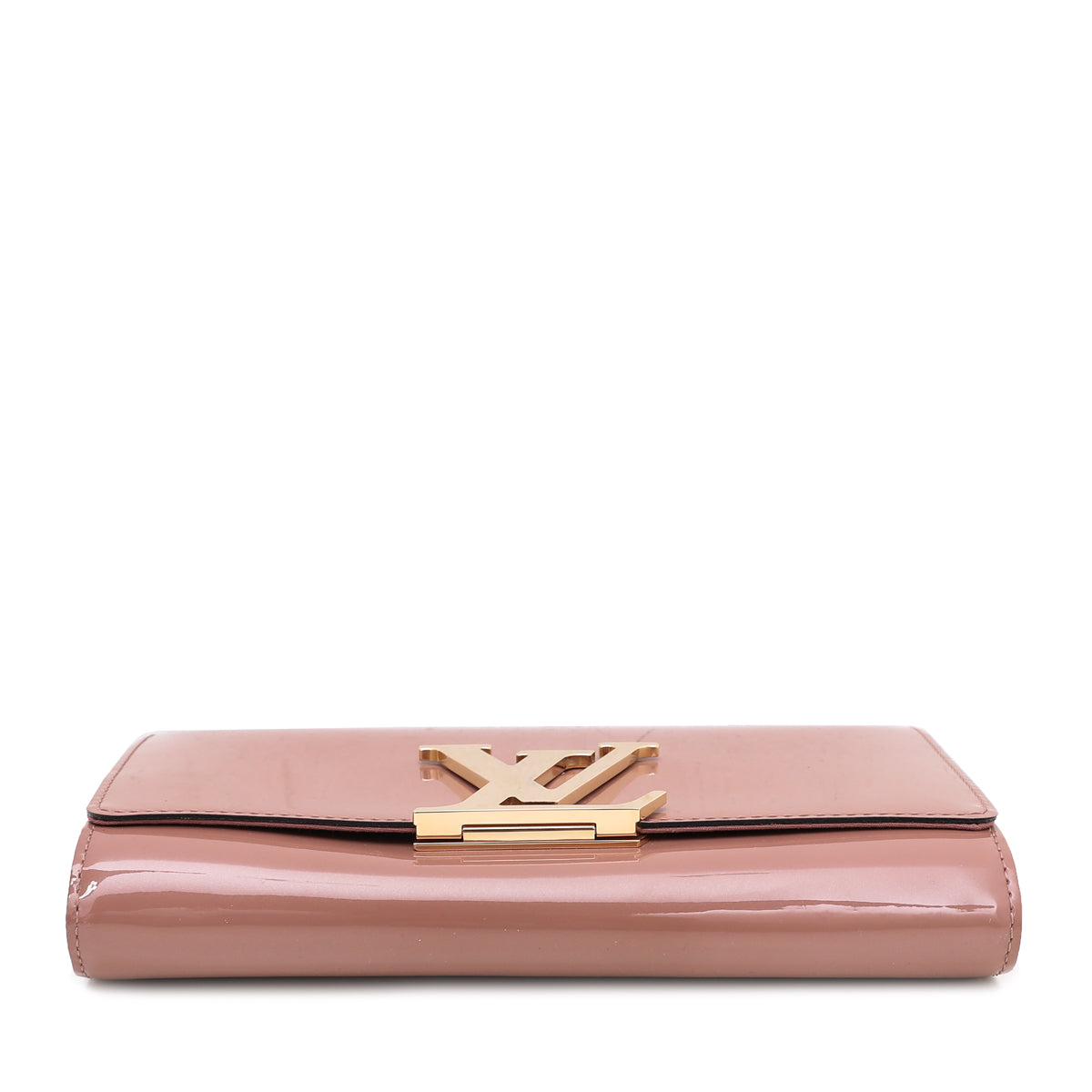 Louis Vuitton Sobe Rose Velour Vernis Louise Clutch-Louis Vuitton-THE CLOSET