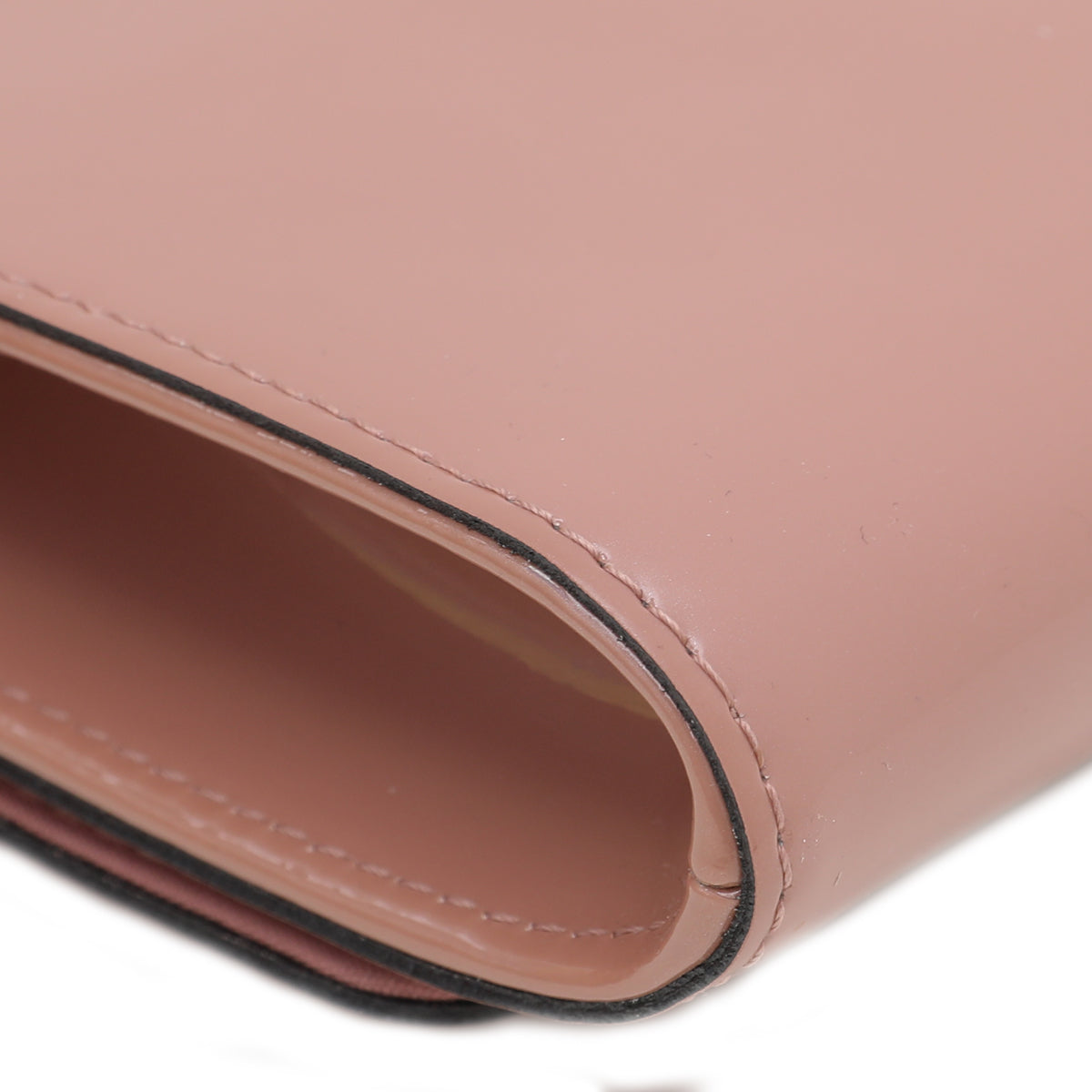 Louis Vuitton Sobe Rose Velour Vernis Louise Clutch-Louis Vuitton-THE CLOSET