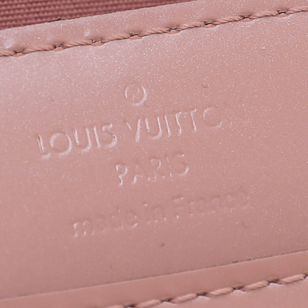 Louis Vuitton Sobe Rose Velour Vernis Louise Clutch-Louis Vuitton-THE CLOSET